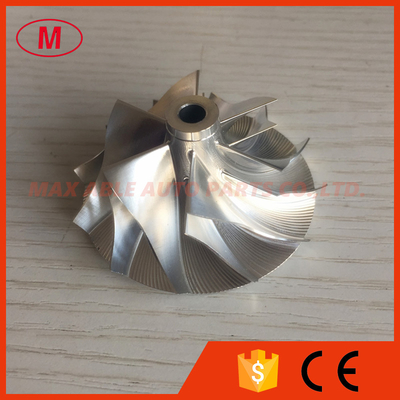 GT15-25 38.62/52.19mm 6+6 Blades 436131-0002 billet/aluminum 2024/milling turbocharger compressor wheel for 452204
