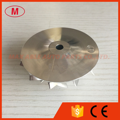 GT15-25 38.62/52.19mm 6+6 Blades 436131-0002 billet/aluminum 2024/milling turbocharger compressor wheel for 452204