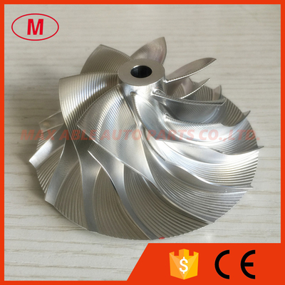 TD05H 52.56/80mm 7+7 blades high performance point milling Turbocharger milling/aluminum 2618/billet compressor wheel