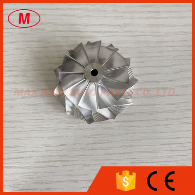 GT1245 42.12/54.39mm 11+0 blades high performance turbocharger milling/aluminum 2618/billet compressor wheel