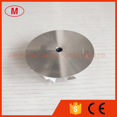 RHB5 37.06/52.50mm 6+6 blades turbo milling/Aluminum 2618/billet compressor wheel for MYBG/MYBGE VA180088/VB180088