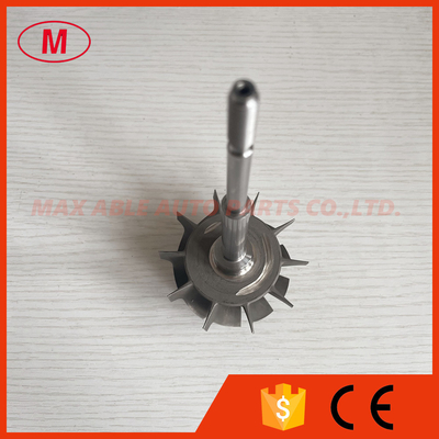 HX40 64X76mm 10 blades turbo wheel/ turbine shaft&wheel journal bearing