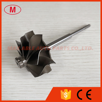 K24 9 blades 52.7/57mm  journal bearing turbo turbine wheel/turbine shaft wheel