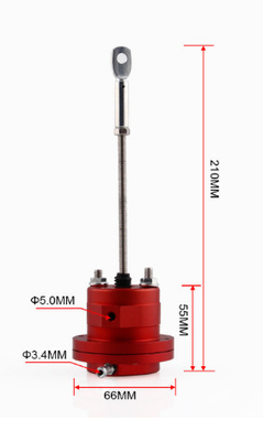 turbocharger high performance adjustable wastegate actuator 6 spring 4 rod
