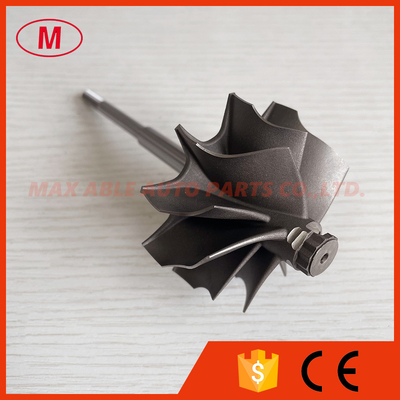 TD06H forward 58.8X67.2mm 5+5 blades turbo wheel/ turbine shaft&wheel