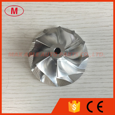 CT26 17291-17040 45.90/64.89mm 6+6 blades Turbo Billet/aluminum 2024/milling compressor wheel for 17201-17040