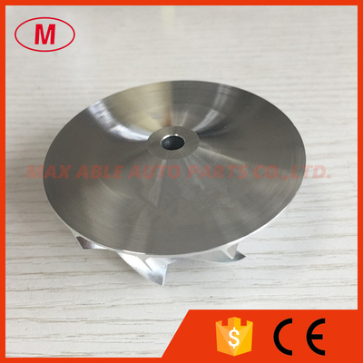CT26 17291-17040 45.90/64.89mm 6+6 blades Turbo Billet/aluminum 2024/milling compressor wheel for 17201-17040