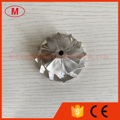 TF035 42.24/56.02mm 6+6 blades high performance turbo milling/aluminum 2618/billet compressor wheel for BMW 49135-05671