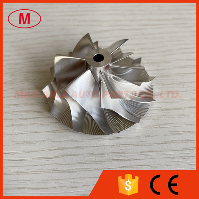 TF035 42.24/56.02mm 6+6 blades high performance turbo milling/aluminum 2618/billet compressor wheel for BMW 49135-05671