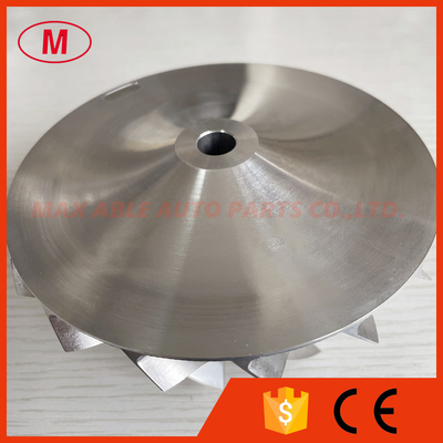 S400 174513 80.30/111.10mm 8+8 blades turbo milling/aluminum 2618/billet compressor wheel for racing
