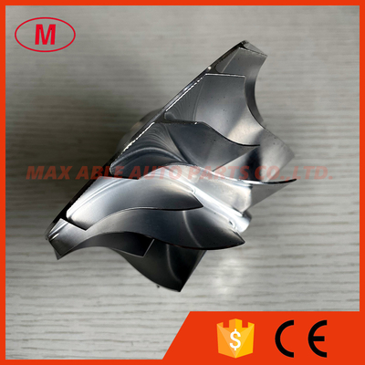 S400 174513 80.30/111.10mm 8+8 blades turbo milling/aluminum 2618/billet compressor wheel for racing
