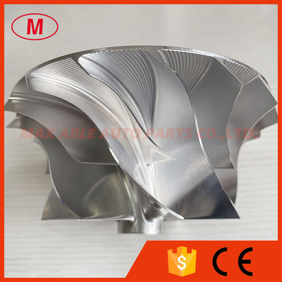 S400 174513 80.30/111.10mm 8+8 blades turbo milling/aluminum 2618/billet compressor wheel for racing