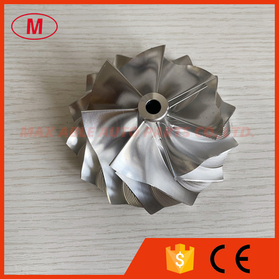 TD08 76.00/101.00mm 7+7 blades high performance turbo milling/aluminum 2618/billet compressor wheel