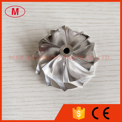 K16 54.20/66.57mm 6+6 blades turbo milling/aluminum 2618/billet compressor wheel