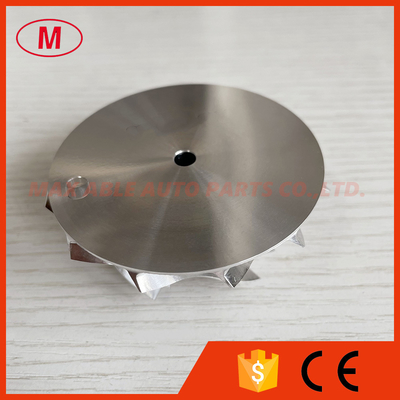 K16 54.20/66.57mm 6+6 blades turbo milling/aluminum 2618/billet compressor wheel
