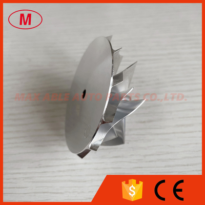 K16 54.20/66.57mm 6+6 blades turbo milling/aluminum 2618/billet compressor wheel