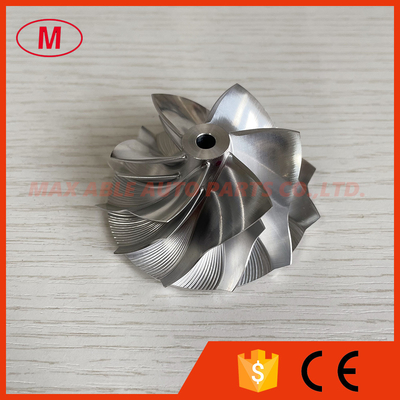 TD04HL reverse 6+6 blades 49.62/61.01mm LEP Style ,high performance turbocharger aluminum 2618/billet compressor wheel