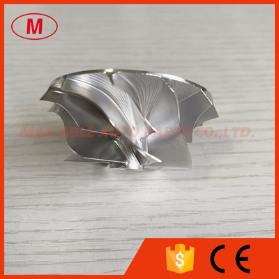 TD04HL 14T 49377-00015 39.60/51.00mm 1401-404-414 6+6 blades point milling snake curve turbo billet compressor wheel