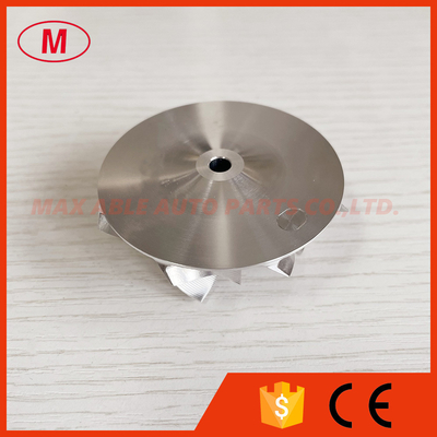 TD04HL 16T 49189-00016 43.43/56.02mm 4+4 blades High performance point milling  aluminum 2618/billet compressor wheel
