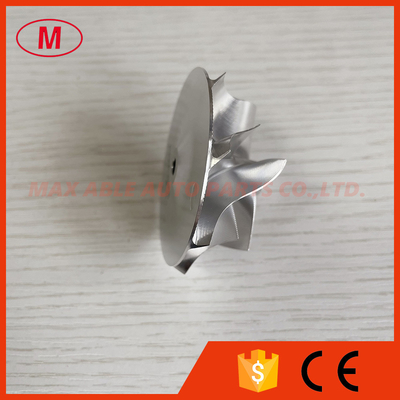 TD04HL 16T 49189-00016 43.43/56.02mm 4+4 blades High performance point milling  aluminum 2618/billet compressor wheel
