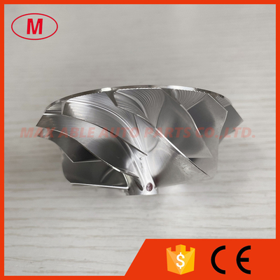 GT15-25 54.28/67.40mm 7+7Blades high performance turbo aluminum 2618/Milling/billet compressor wheel