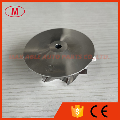 TD04H reverse 44.00/56.00mm 6+6 blades high performance Turbocharger milling/aluminum 2618/billet compressor wheel