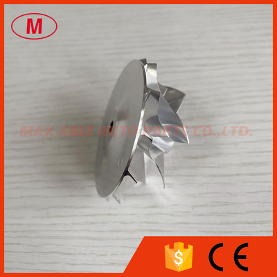 TD04H reverse 44.00/56.00mm 6+6 blades high performance Turbocharger milling/aluminum 2618/billet compressor wheel