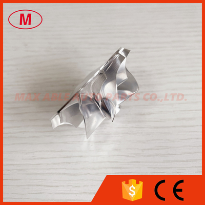 TD04H reverse 44.00/56.00mm 6+6 blades high performance Turbocharger milling/aluminum 2618/billet compressor wheel