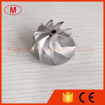 RHF5 38.90/51.00mm 9+0 blades high performance turbocharger milling/billet compressor wheel for 120822-0515/19