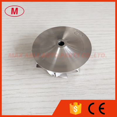 RHF5 38.90/51.00mm 9+0 blades high performance turbocharger milling/billet compressor wheel for 120822-0515/19
