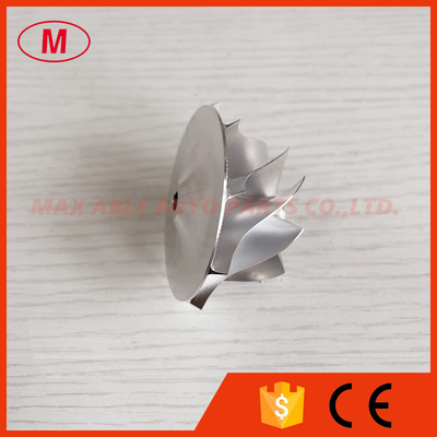 RHF5 38.90/51.00mm 9+0 blades high performance turbocharger milling/billet compressor wheel for 120822-0515/19