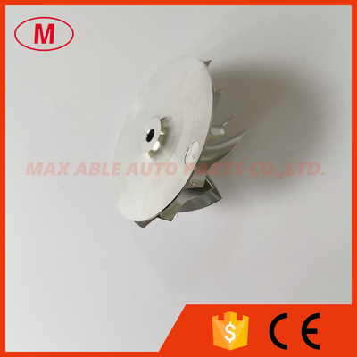 K04 48.35/58.00mm 6+6 Blades turbo aluminum 2618/Milling/billet compressor wheel ​