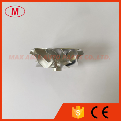 K04 48.35/58.00mm 6+6 Blades turbo aluminum 2618/Milling/billet compressor wheel ​