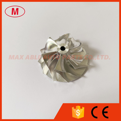 TD03 35.09/44.01mm 6+6 blades 1401-403-401 Turbo milling/aluminum 2618/billet compressor wheel for 49131-05400/08610