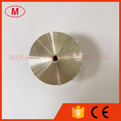 TD03 35.09/44.01mm 6+6 blades 1401-403-401 Turbo milling/aluminum 2618/billet compressor wheel for 49131-05400/08610
