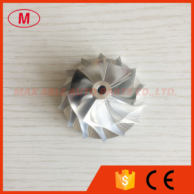 KP39 33.60/46.00mm 7+7 blades performance 5443-123-2023 Turbo aluminun 2618/milling/billet compressor wheel