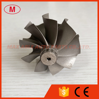 GTB25 54/57mm 9 blades journal bearing turbo wheel/turbine shaft&wheel R9