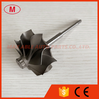 GTB25 54/57mm 9 blades journal bearing turbo wheel/turbine shaft&wheel R9