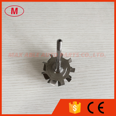 GTB25 54/57mm 9 blades journal bearing turbo wheel/turbine shaft&wheel R9
