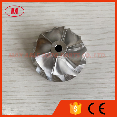 GT15-25 433256-0003 37.91/49.00mm 6+6 blades turbo milling/aluminum 2618/billet compressor wheel for 466501/471189/70091