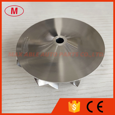 TD05H 54.06/71.40mm 9+0 blades high performance aluminum 2618/milling/billet compressor wheel