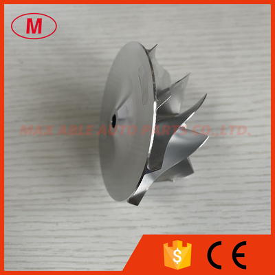 TD05H 54.06/71.40mm 9+0 blades high performance aluminum 2618/milling/billet compressor wheel