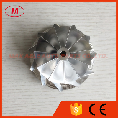 T04R 64.39/84.00mm 11+0 blades turbo billet/milling/aluminum 2024 compressor wheel for racing
