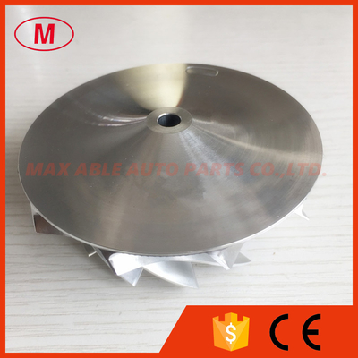 T04R 64.39/84.00mm 11+0 blades turbo billet/milling/aluminum 2024 compressor wheel for racing