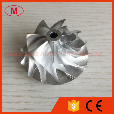 GT15-25 38.58/52.00mm 7+7 blades 784363-0002B/735475-0002 high performance turbo milling/billet compressor wheel