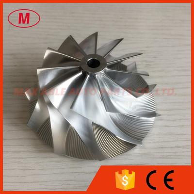 TD05H 56.24/75.00mm 11+0 blades 49179-02712 turbo Turbocharger milling/aluminum 2618/billet compressor wheel