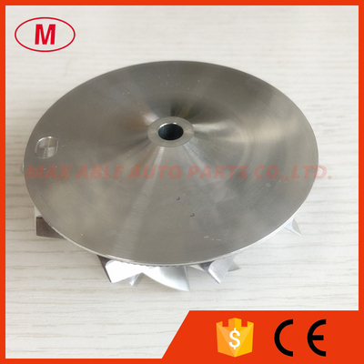 TD05H 56.24/75.00mm 11+0 blades 49179-02712 turbo Turbocharger milling/aluminum 2618/billet compressor wheel