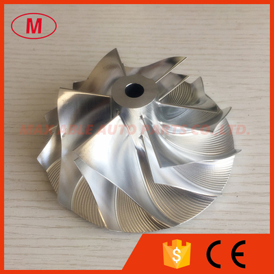 T88 34D 6+6 blade 69.67/95.00mm high performance turbo Billet/milling/aluminum 2024 compressor wheel for  49188-02700