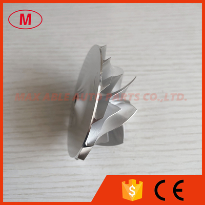 S100 50.00/68.01mm 7+7 blades point milling high performance turbo milling/aluminum 2618/billet compressor wheel