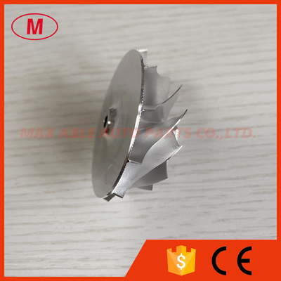 K04 40.80/51.00mm 11+0 blades Point Milling Snake Curve turbo milling/aluminum 2618/billet compressor wheel